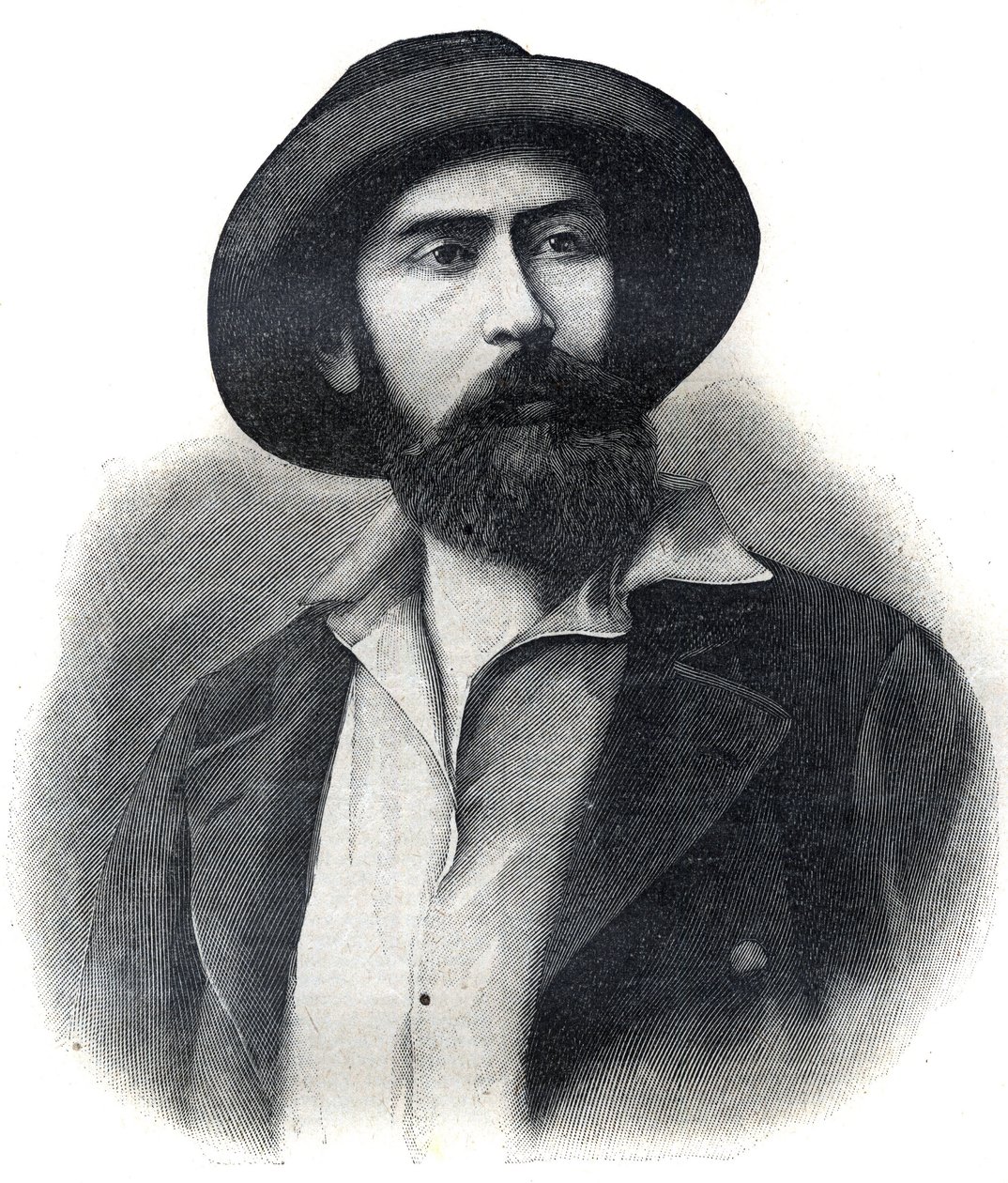 Portrait of Doctor Noel Eugene Ballay (1847-1902), French explorer and colonial administrator, the second governor general of French West Africa. Engraving 1902. Private collection. by French School