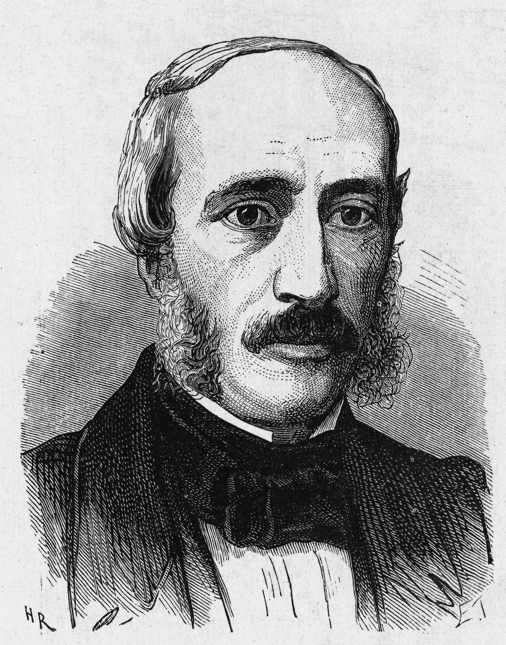 Portrait of Edmond Becquerel (1820 - 1891), French Physicist - in Album of Science; Illustrious Scientists; Great Discoveries 1896 by French School