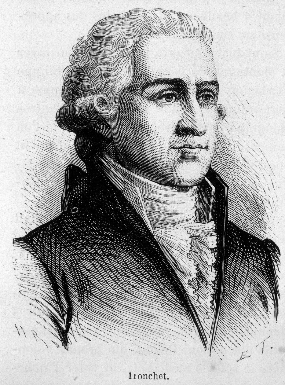 Portrait of Francois Denis Tronchet - in “L