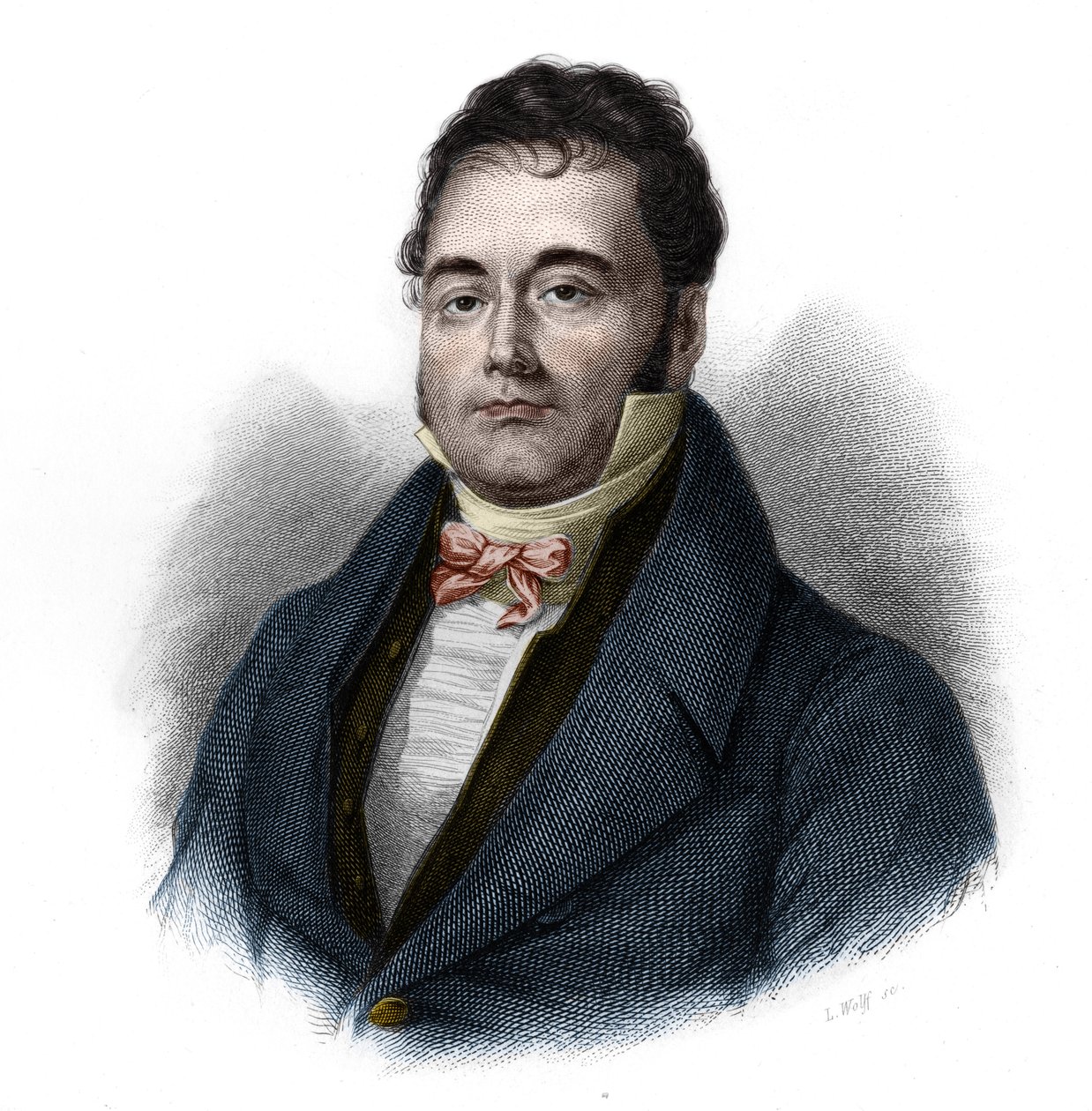 Portrait of Francois Mauguin, French politician. in 