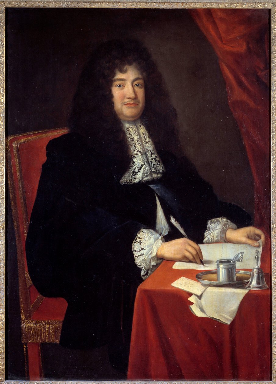 Portrait of Francois Michel Le Tellier, Marquis de Louvois by French School
