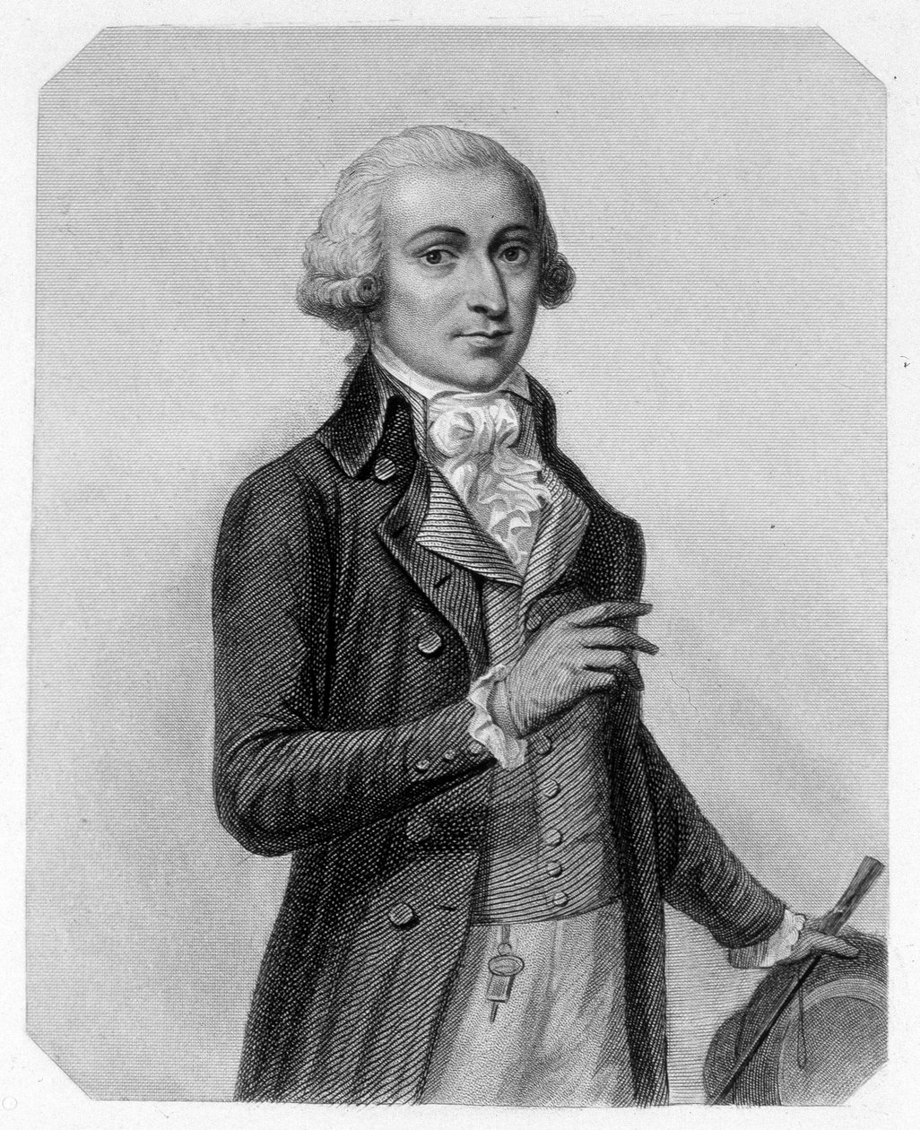 Portrait of François Buzot, French politician (1760-1794). In 