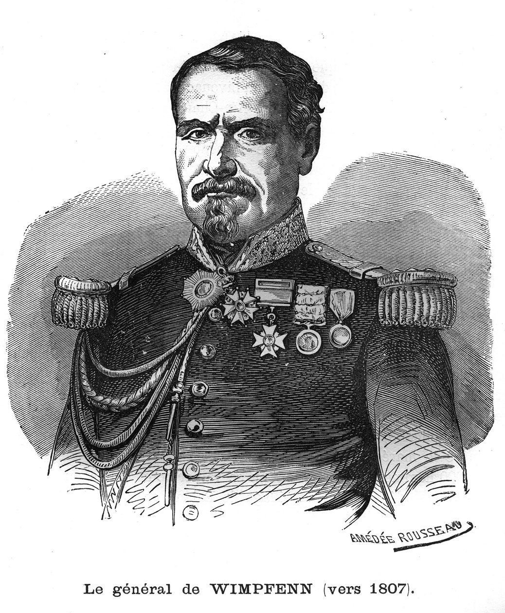 Portrait of Freiherr Emmanuel Felix von Wimpffen by French School