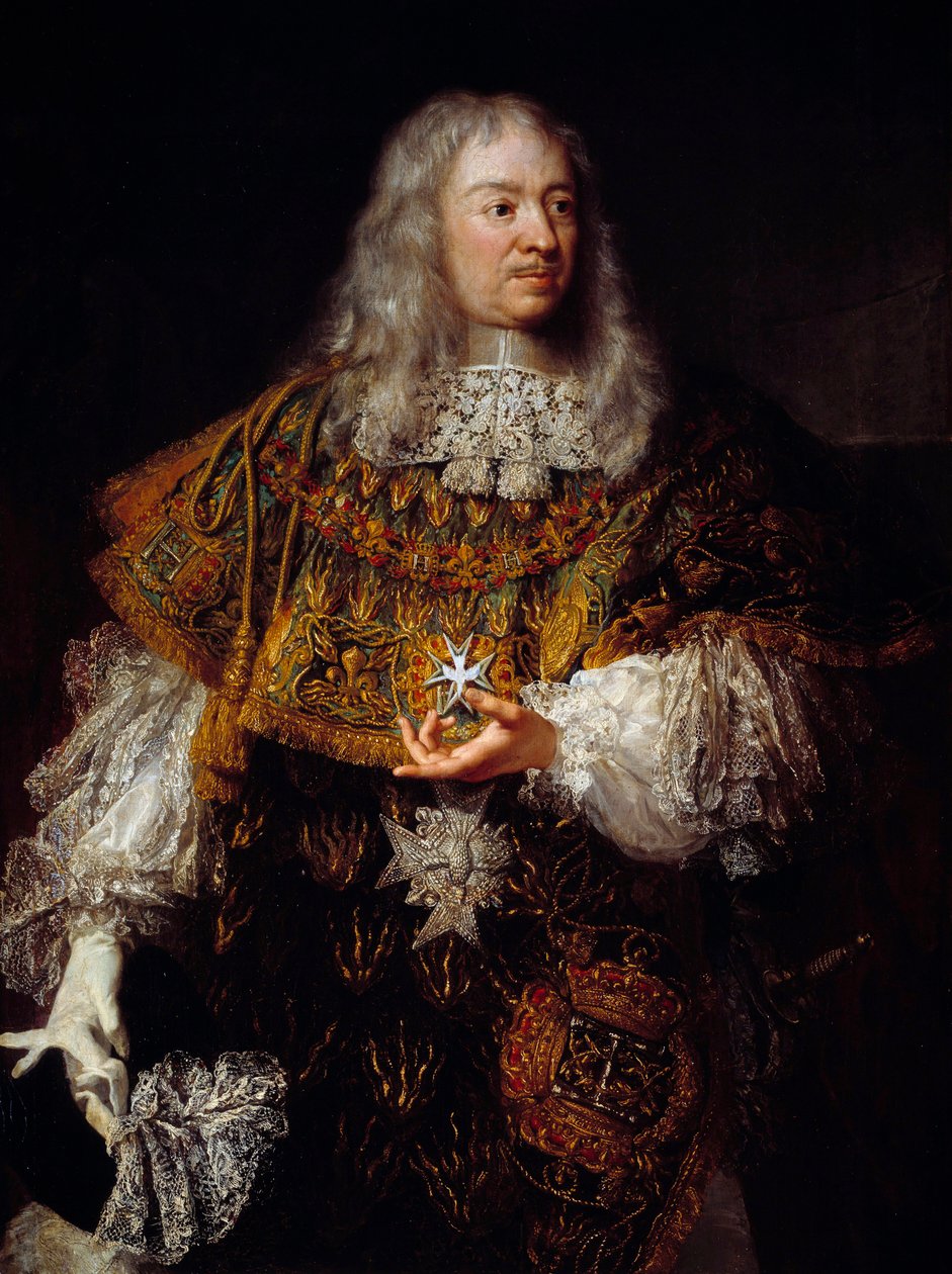 Portrait of Gabriel de Rochechouart in Great Costume as a Knight of the Order of the Holy Spirit by French School
