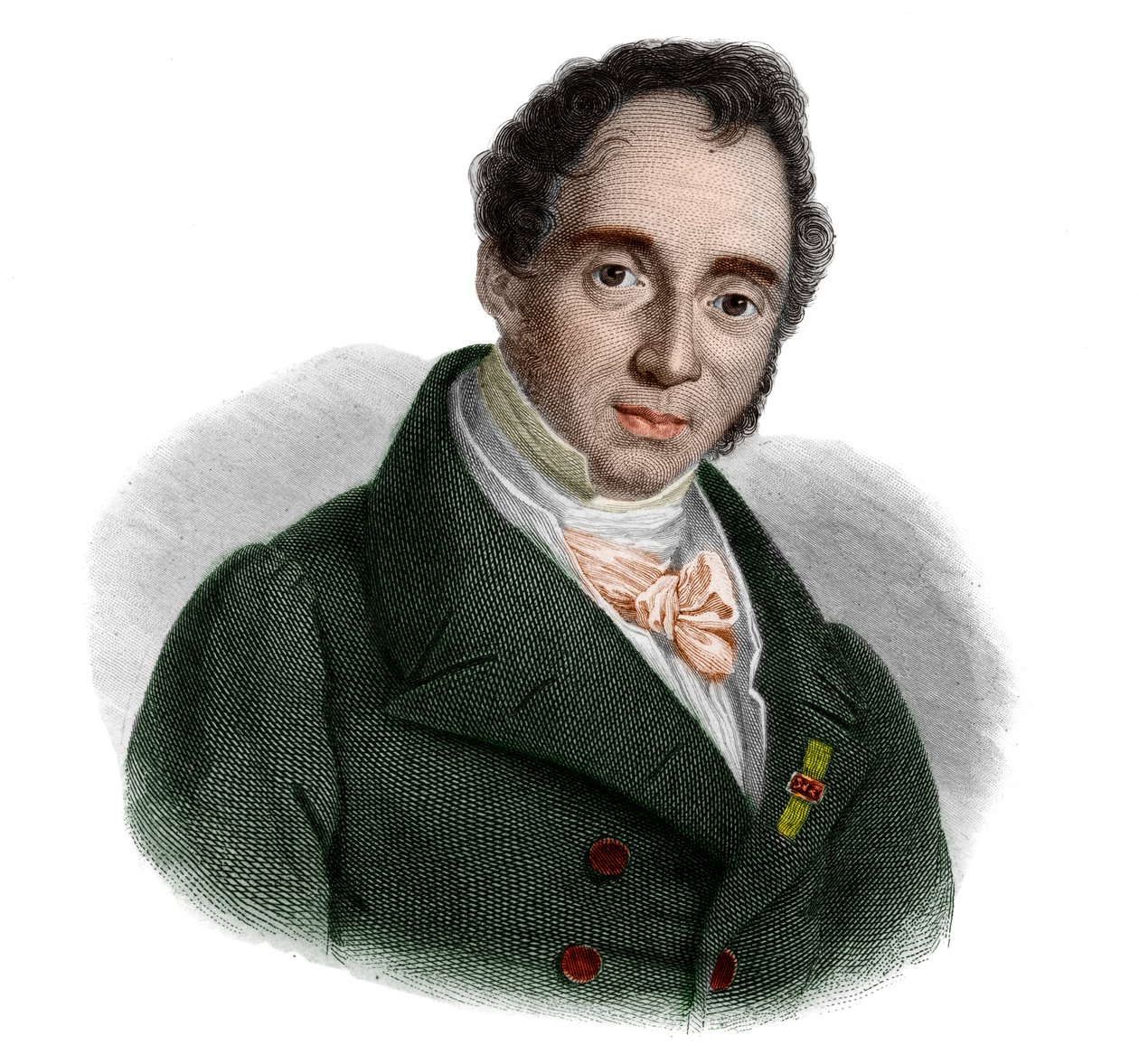 Portrait of Gaudenzio de Pagave, Italian statesman by French School
