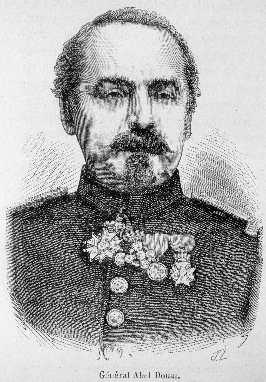 Portrait of General Abel Douai - in 