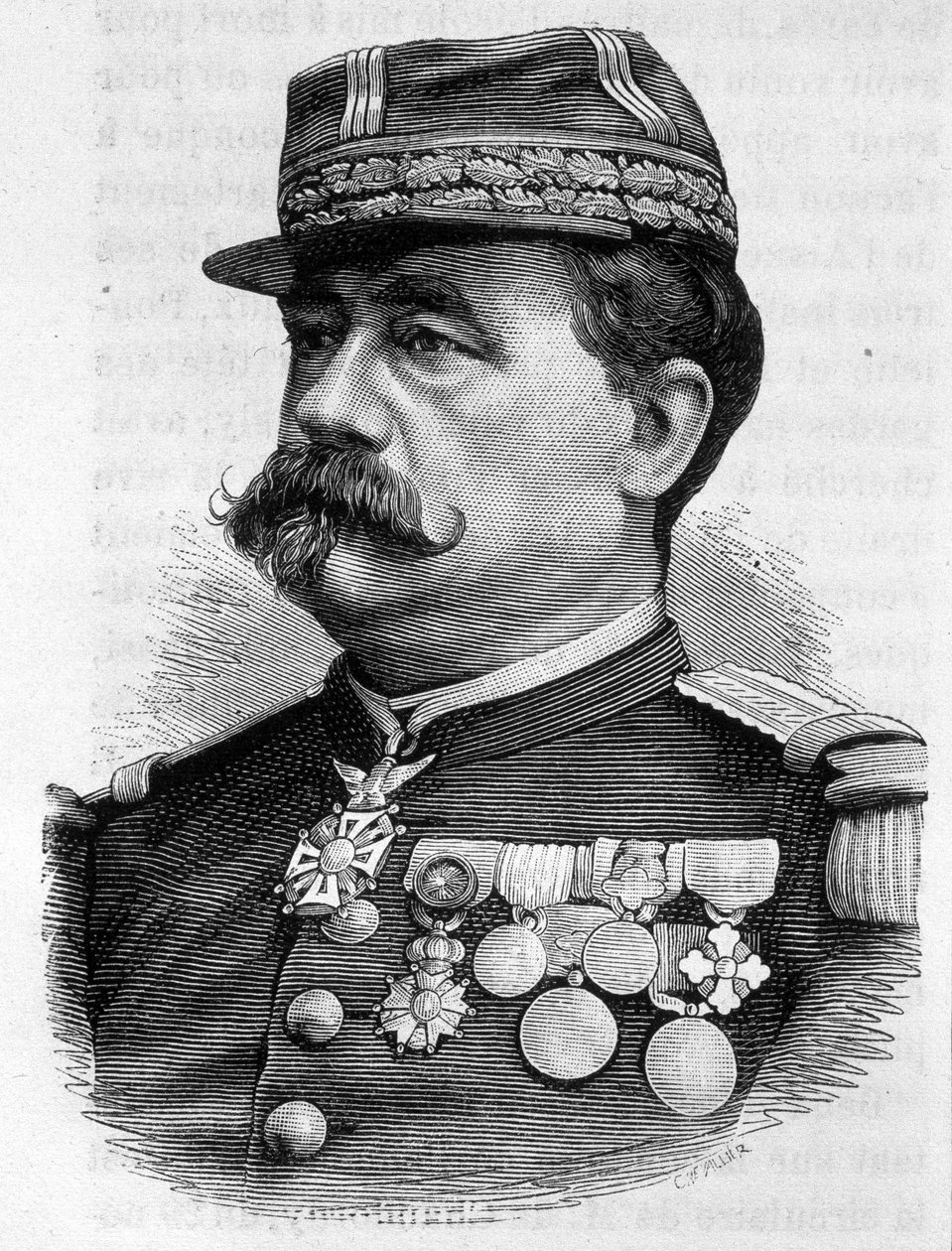 Portrait of General Carré de Bellemarre by French School