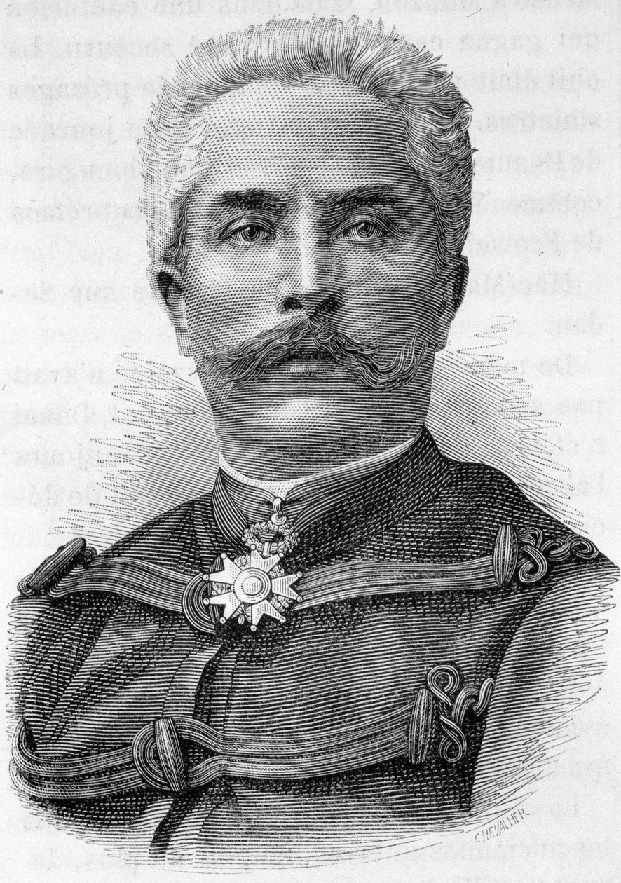 Portrait of General Galiffet - in 