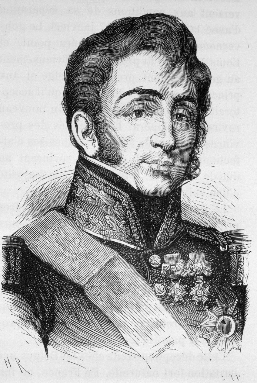 Portrait of General Lamarque (1770 - 1832) in 