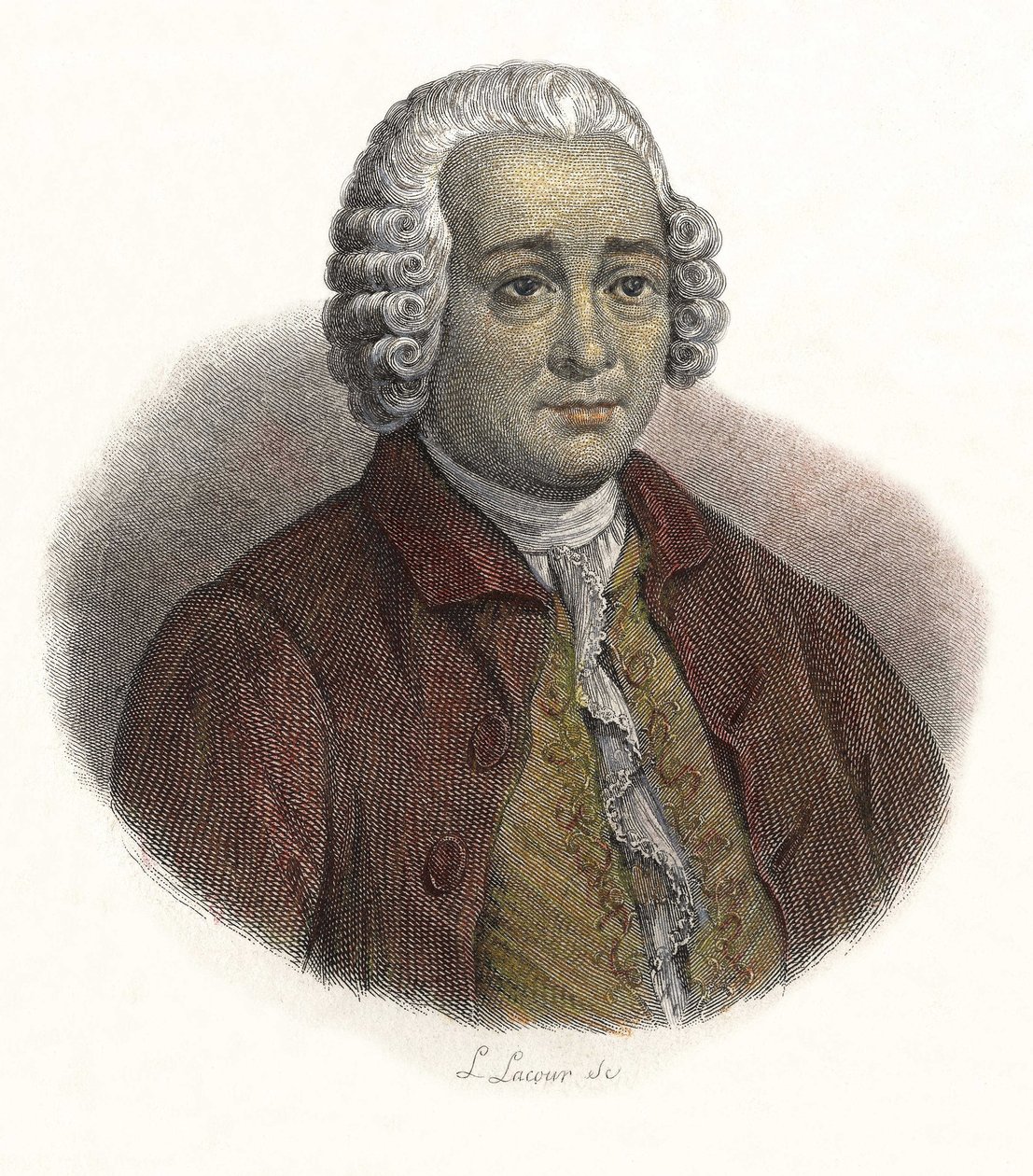 Portrait of Guillaume Chretien by Lamoignon de Malesherbes (1721-1794), French magistrate by French School
