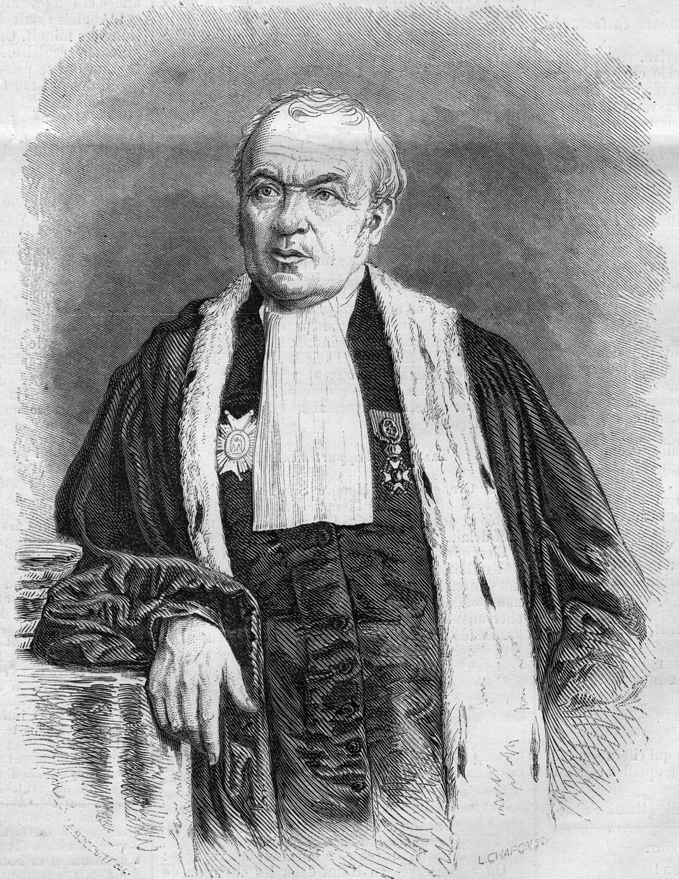 Portrait of Gustave Louis Chaix d