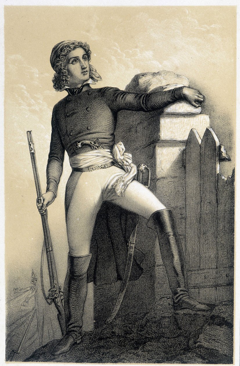 Portrait of Henri du Vergier, Count of La Rochejaquelein (or Verger de La Rochejacquelein) - in 