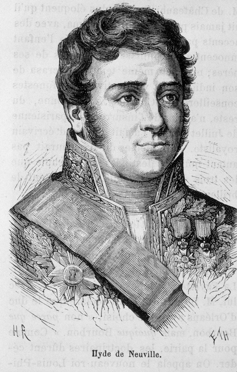 Portrait of Ilyde de Neuville - in 