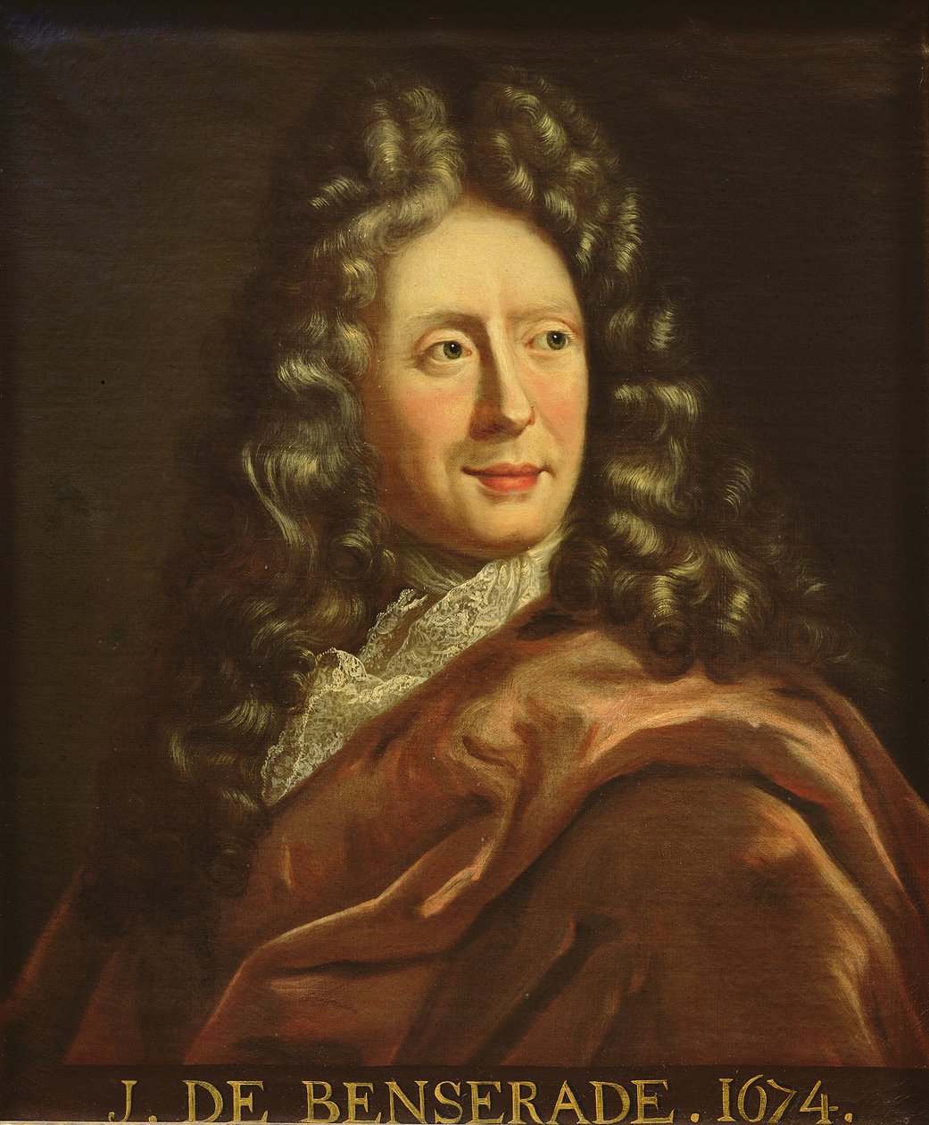 Portrait of Isaac de Benserade (1612-91) 1674 by French School