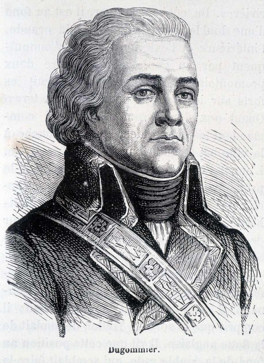 Portrait of Jacques François Coquille dit Dugommier, French general (1738 -1794) - in 