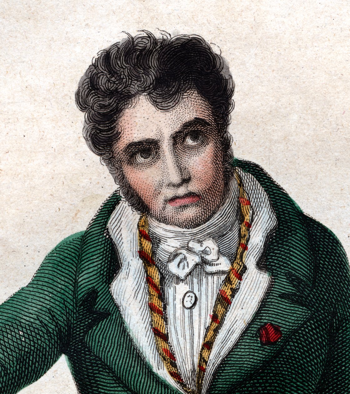 Portrait of Jacques Louis David (1748-1825), French painter by French School