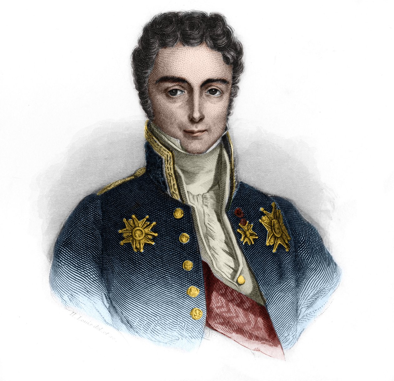 Portrait of Jean-Baptiste Sylvere Gay, Viscount of Martignac (1778-1832), French statesman. in 