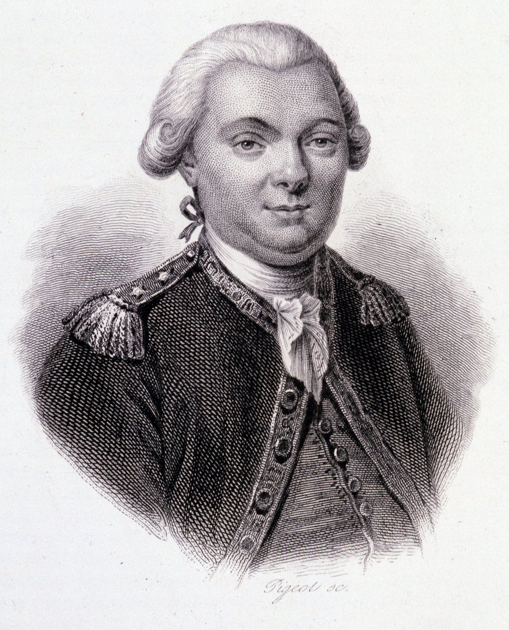 Portrait of Jean-Francois Galaup, Comte de La Perouse by French School