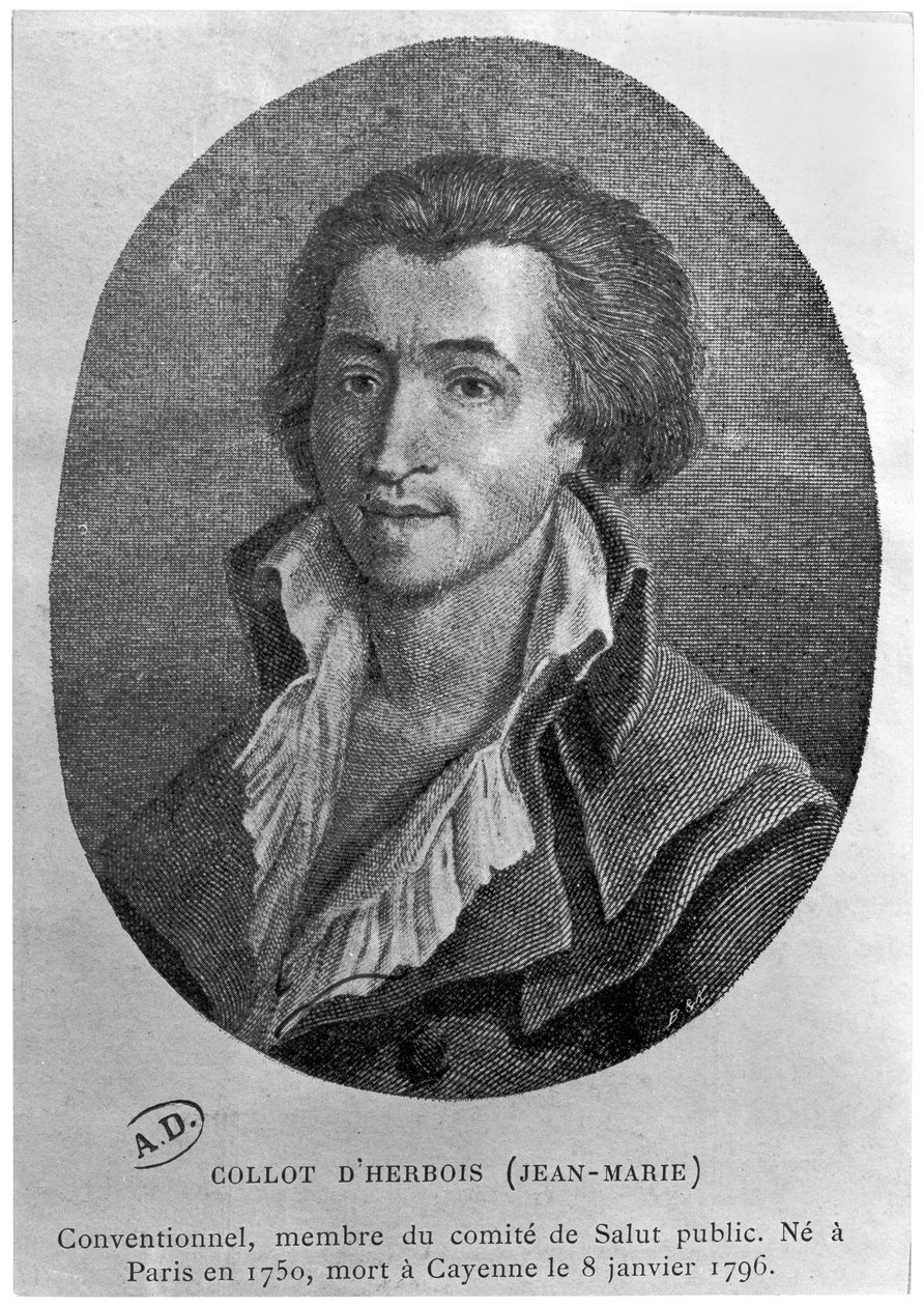 Portrait of Jean-Marie Collot d