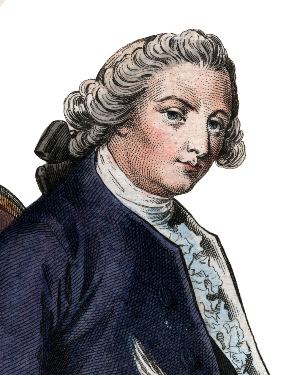 Portrait of Jean Baptiste Louis Gresset, French poet and dramatist by French School