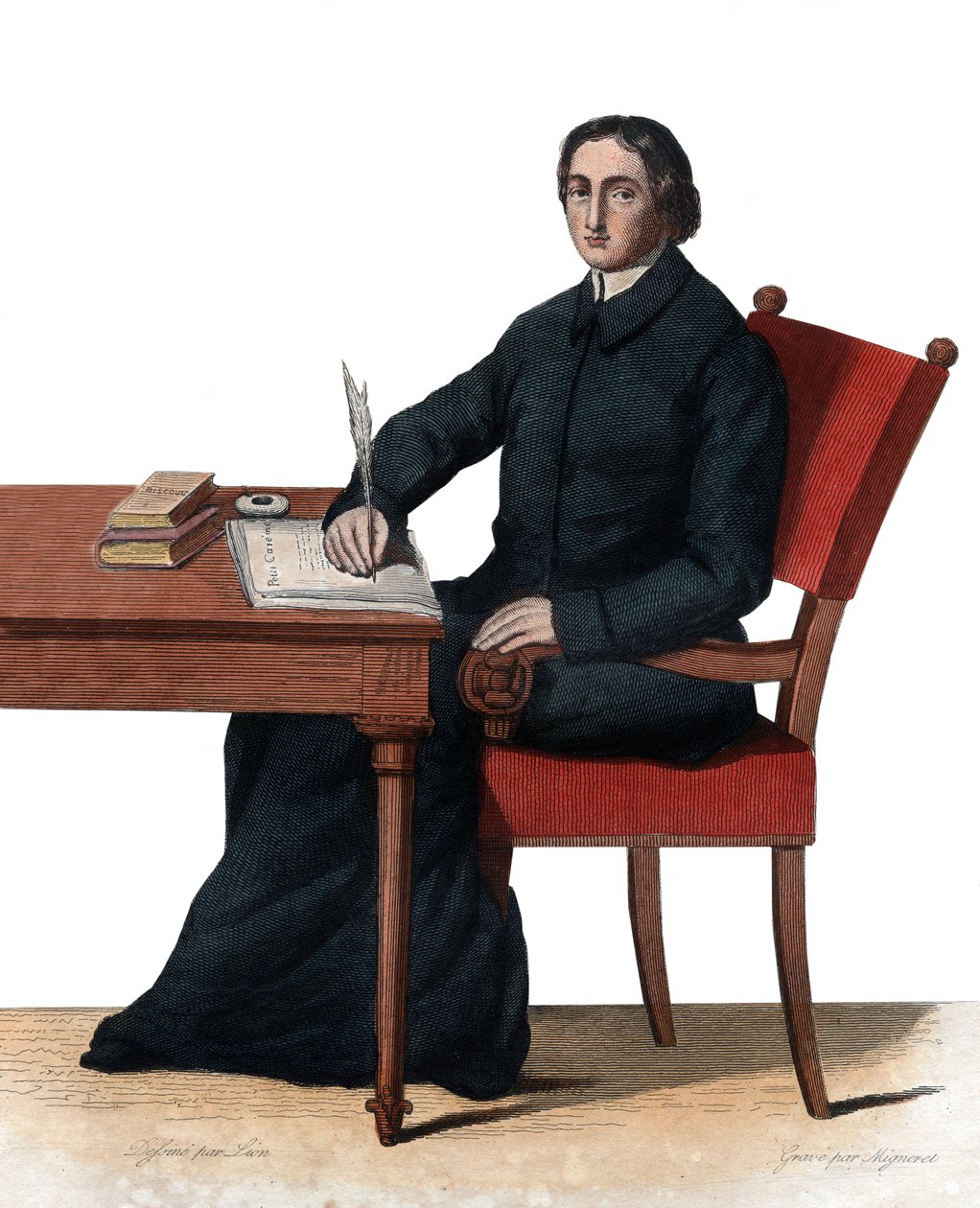 Portrait of Jean Baptiste Massillon, Bishop of Clermont by French School