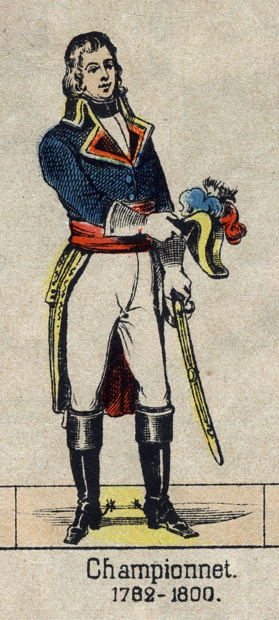 Portrait of Jean Etienne Championet, French General by French School