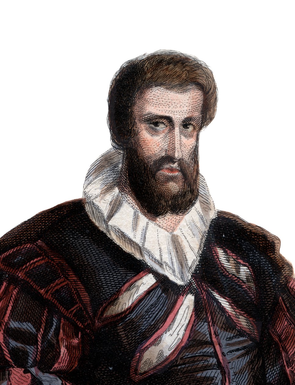 Portrait of Jean Goujon, French sculptor and architect by French School
