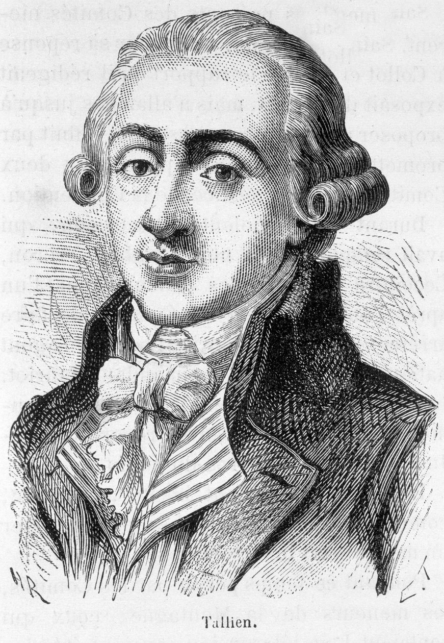 Portrait of Jean Lambert (Jean-Lambert) Tallian, French politician (1767-1820) - in L