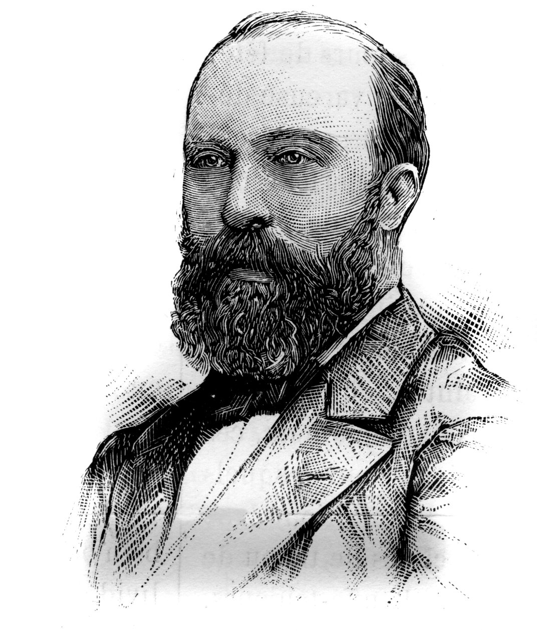 Portrait of Jean Marie Ferdinand Sarrien (1840-1915), French politician. Engraving in Le Monde Illustre, January 16 by French School