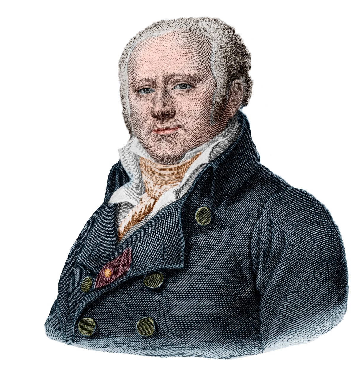 Portrait of Jean Nicolas Corvisart, French physician by French School