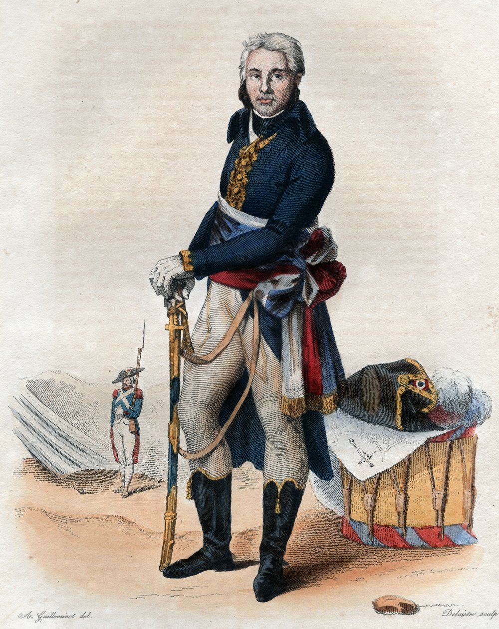 Portrait of Jean Victor Moreau, French general by French School