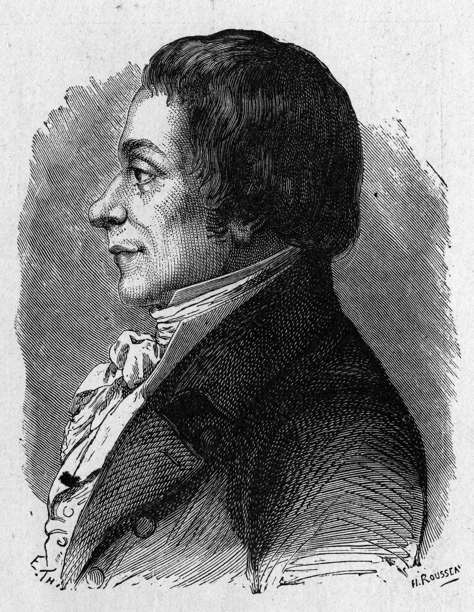 Portrait of Joseph Lakanal (1762 - 1845), French Politician - in Album of Science; Illustrious Scholars; Great Discoveries 1896 by French School