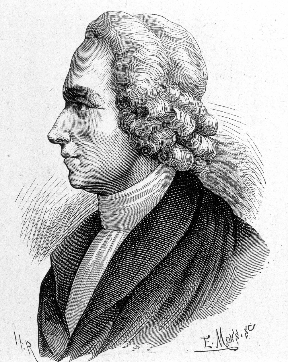 Portrait of Joseph Priestley (1733 - 1804), British chemist and theologian, from 