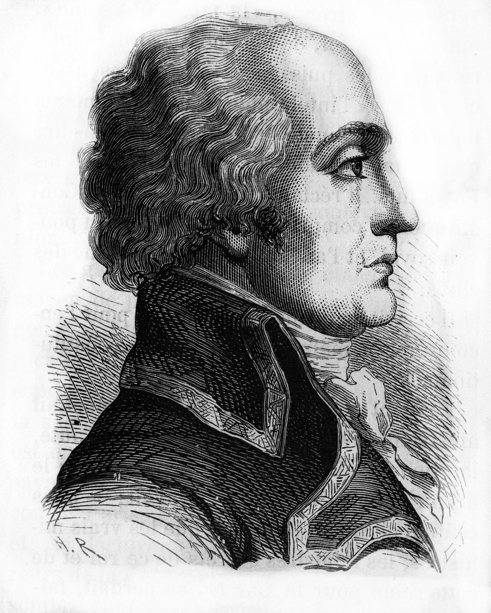 Portrait of Joseph Servan de Gerbey (1741 - 1808) by French School