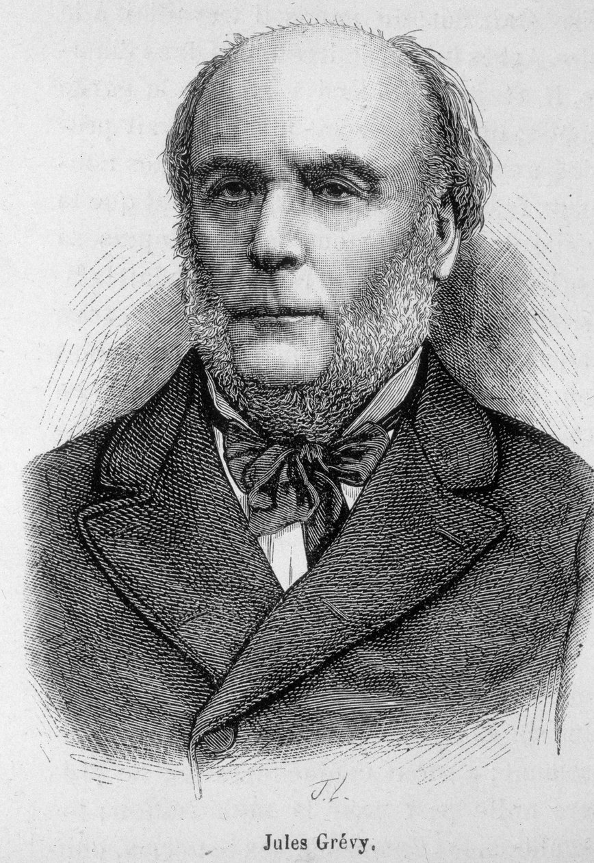 Portrait of Jules Grévy (1807-1891), French politician - in “L