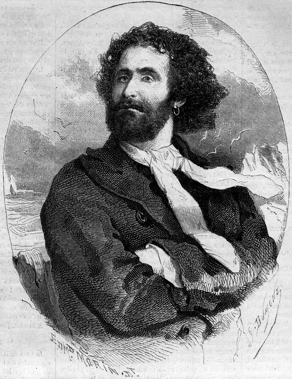 Portrait of Henry Lafontaine by French School