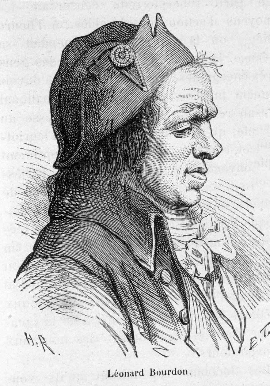 Portrait of Leonard Bourdon (1754-1807), French politician - in L