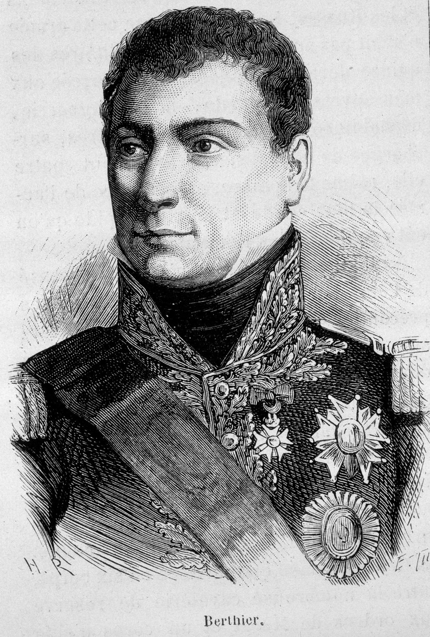 Portrait of Louis Alexandre Berthier, Marshal of France by French School