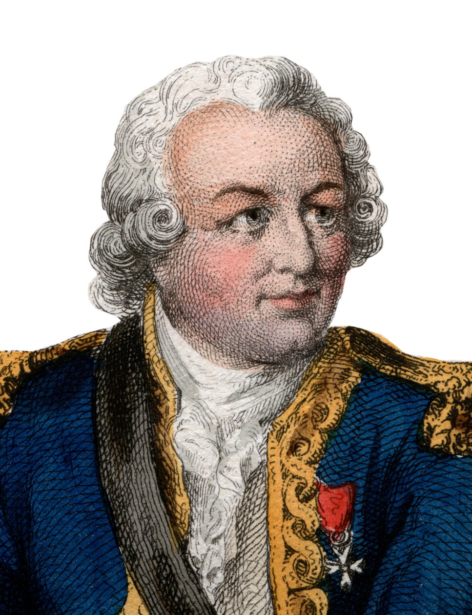 Portrait of Louis Antoine, Comte de Bougainville, French admiral and explorer by French School