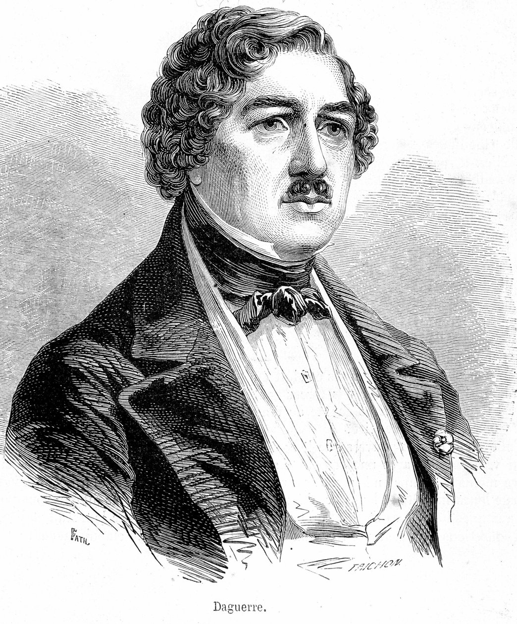 Portrait of Louis Daguerre by French School