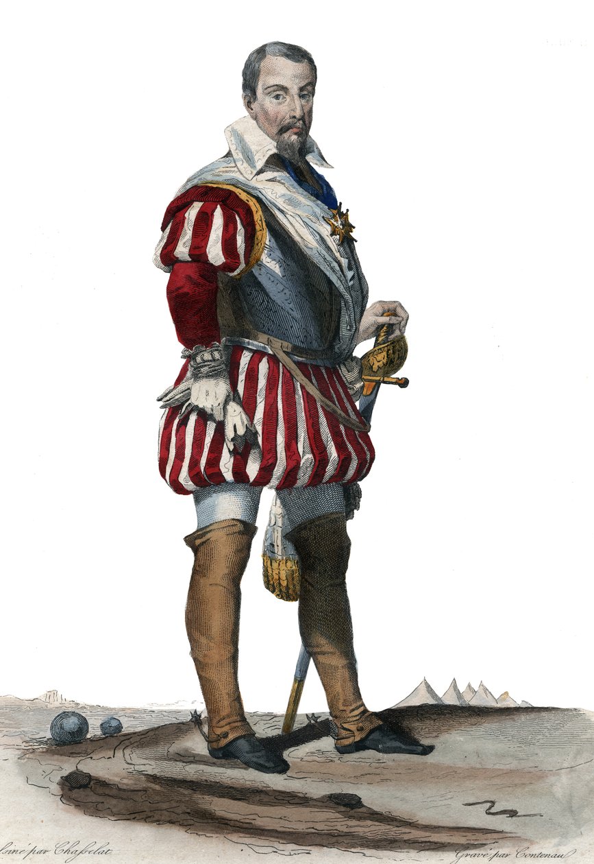 Portrait of Louis Des Balbes de Berton de Crillon (1543-1615), French soldier called the man without fear by French School