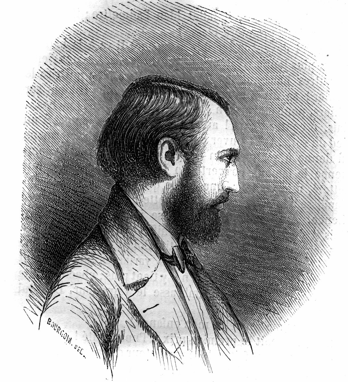 Portrait of Louis Lacombe, French composer by French School