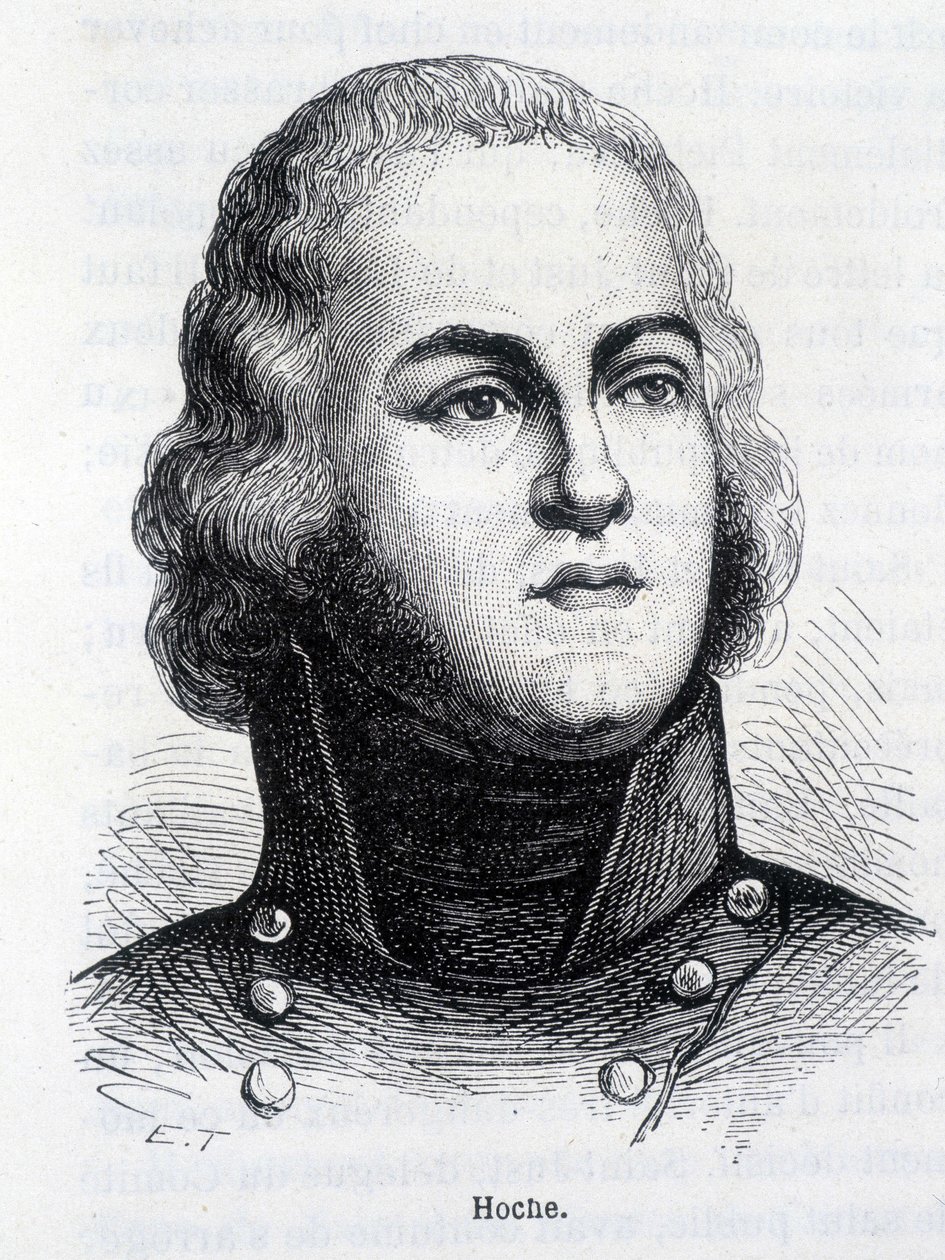 Portrait of Louis Lazare Hoche - in 