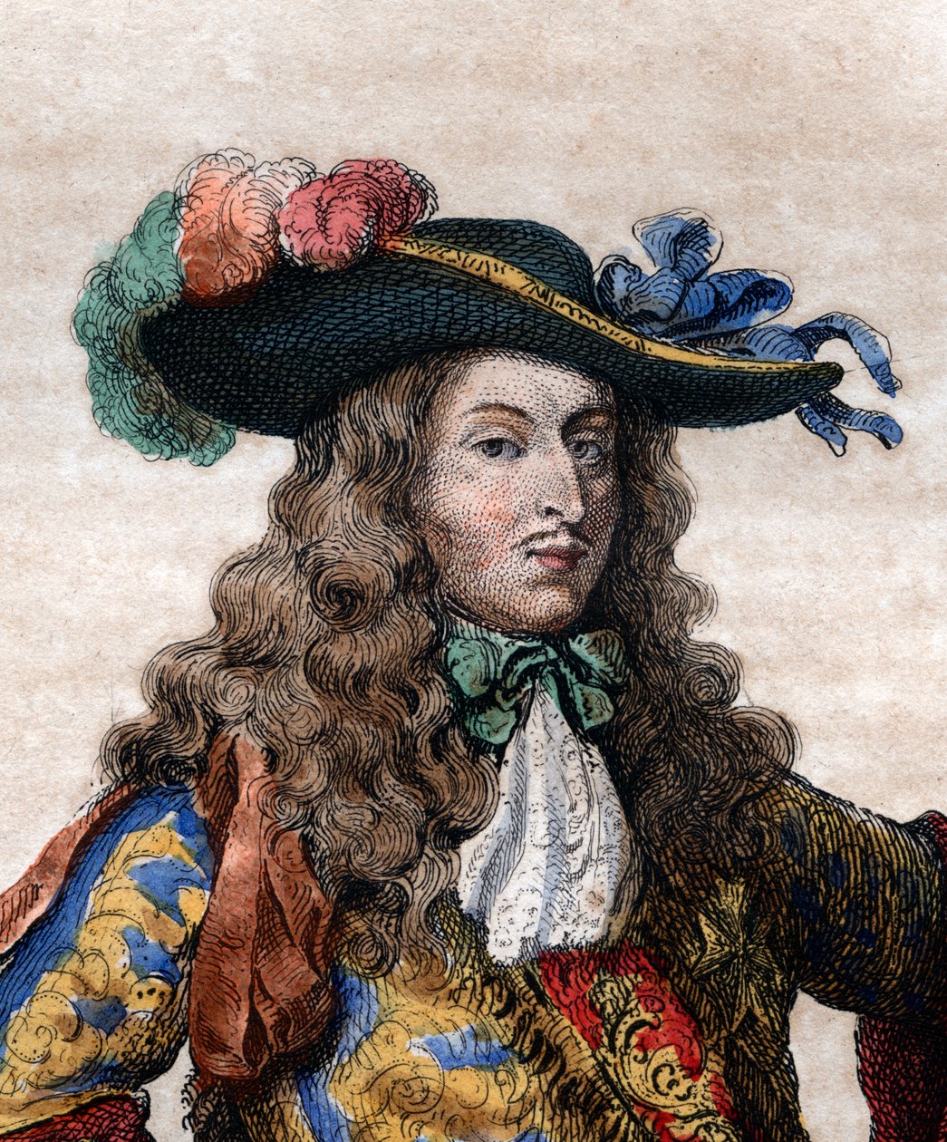 Portrait of Louis de Bourbon, Prince of Conde (1621-1686), French general, known as le Grand Conde by French School