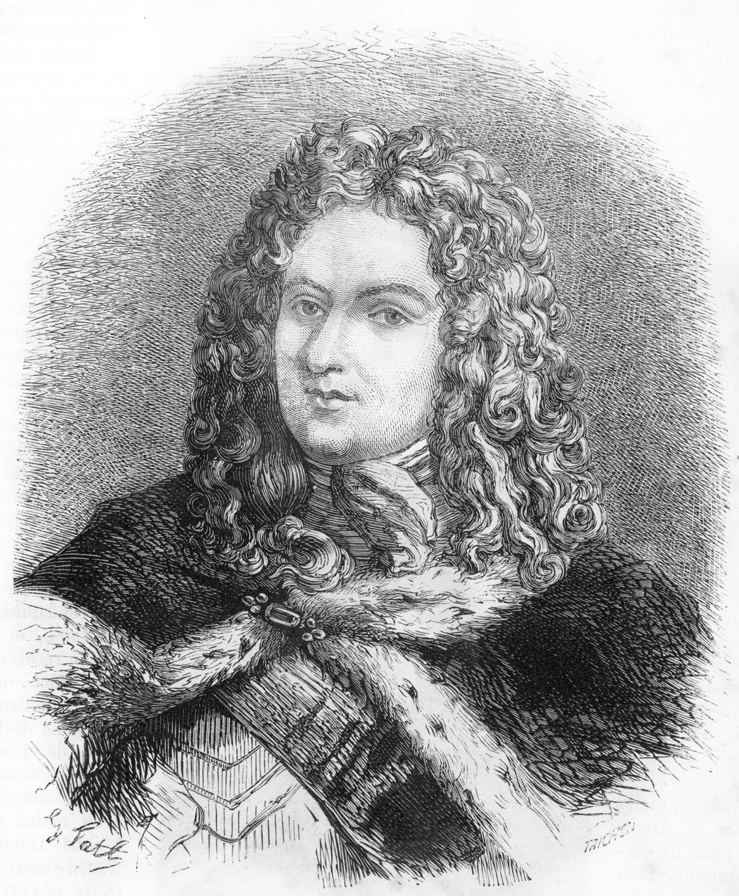 Portrait of Louis de Rouvroy, Duke of Saint-Simon by French School