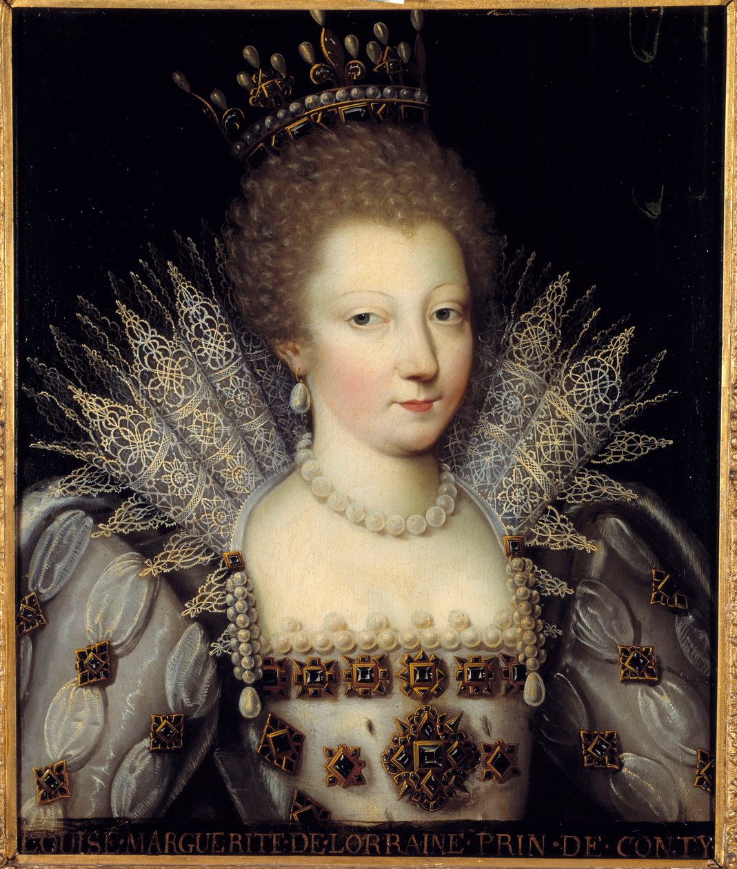 Portrait of Louise Marguerite de Lorraine, Princess of Conti by French School
