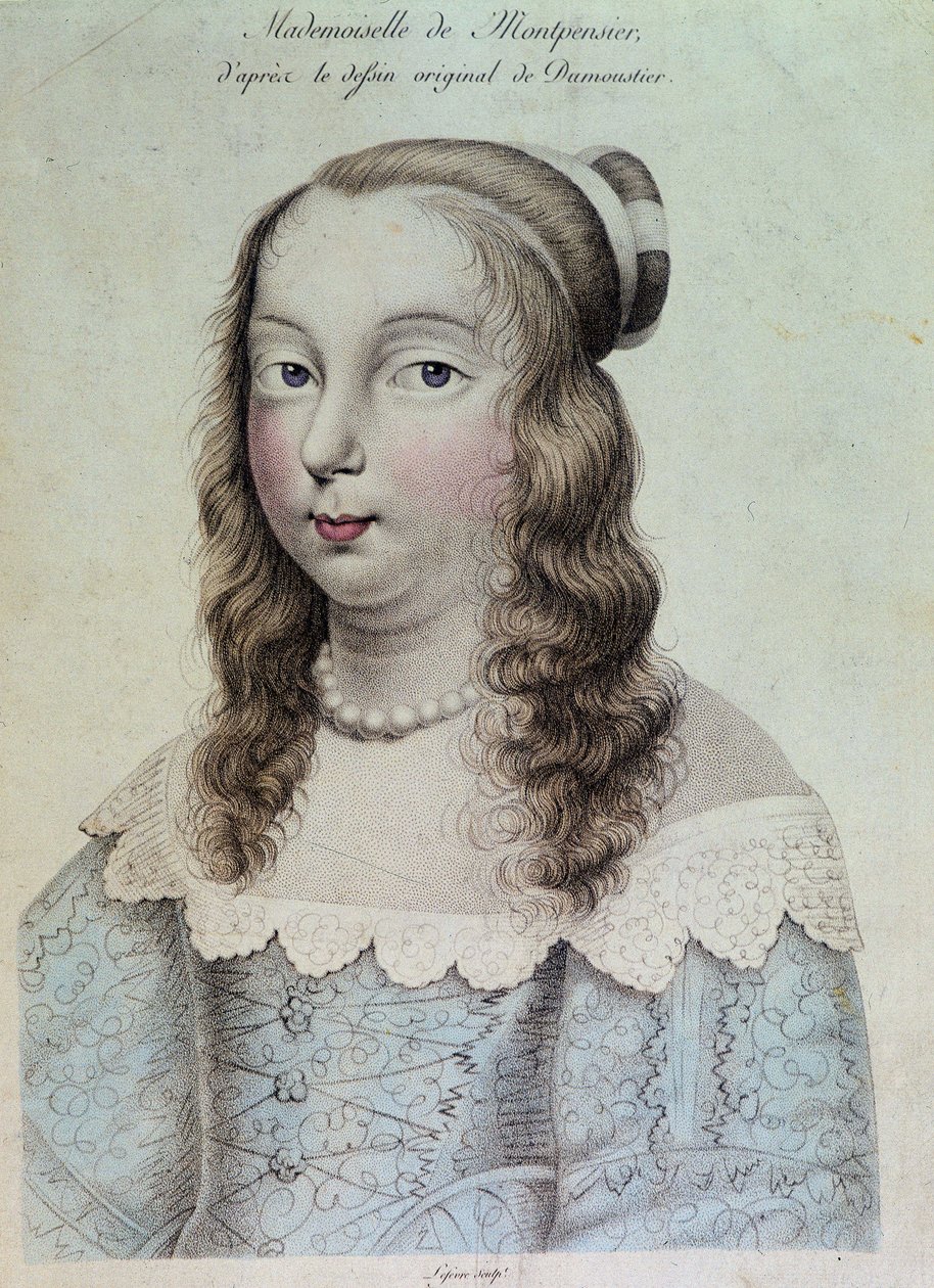 Portrait of Mademoiselle de Montpensier Called 