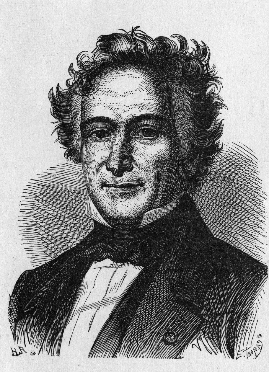 Portrait of Michel Eugene Chevreul - in “Album de la Science; illustrious scientists; Great discoveries” 1896 by French School