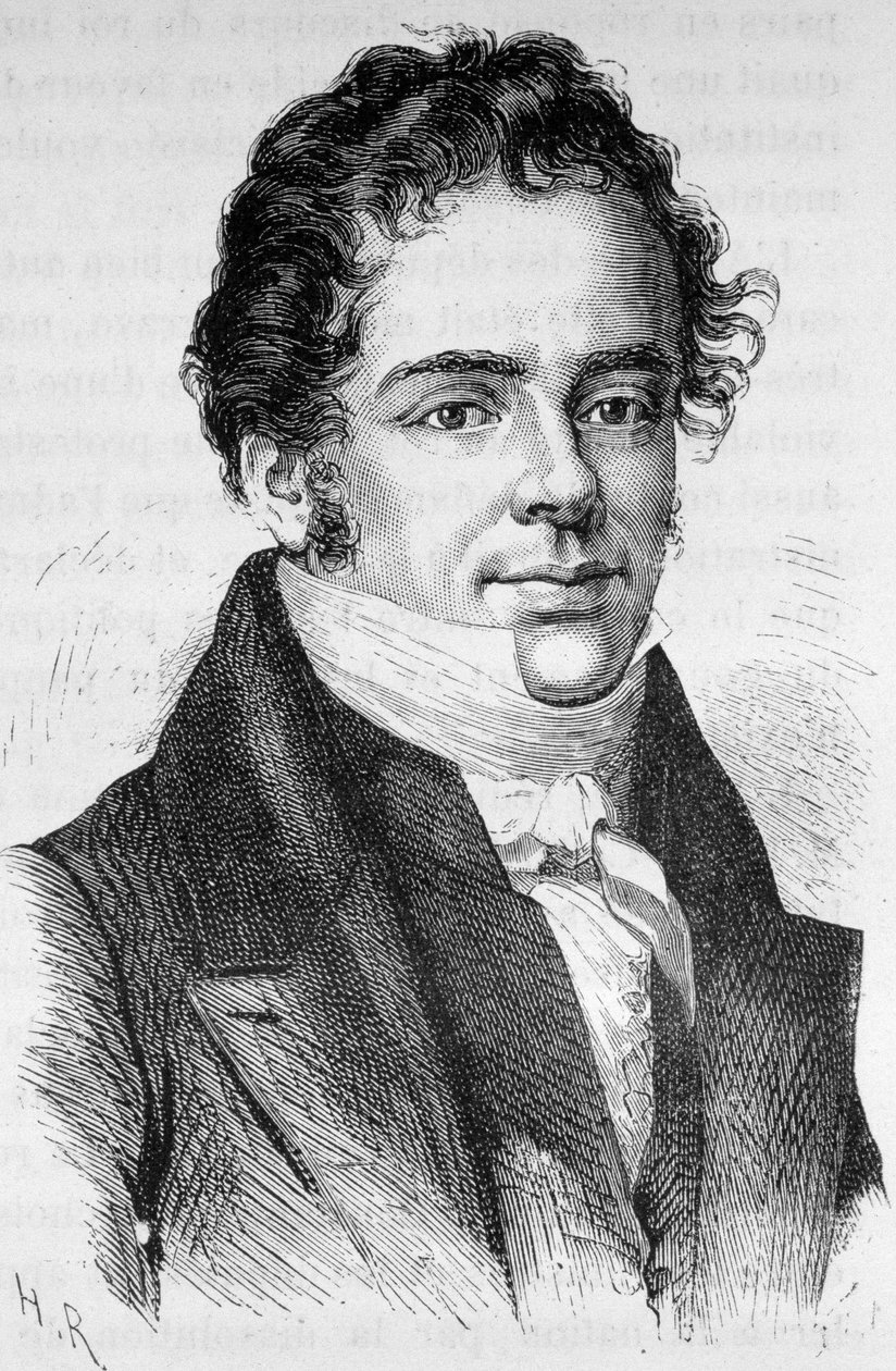 Portrait of Montbel, French politician (1787 - 1861), from 