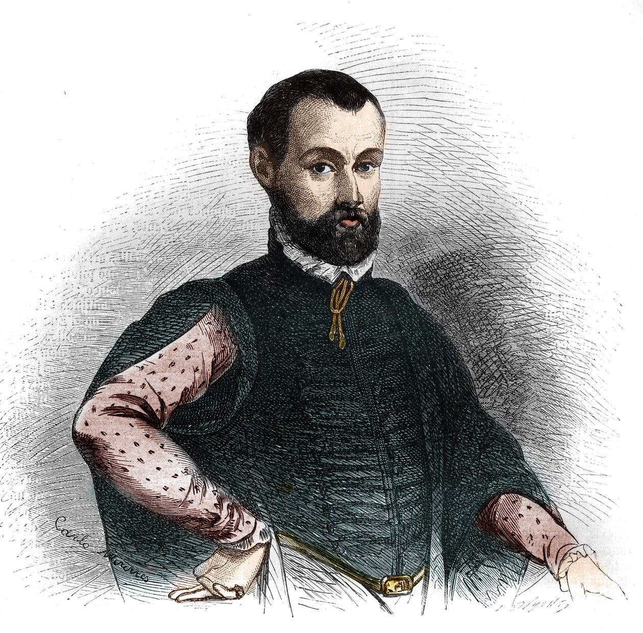 Portrait of Niccolo Machiavelli by French School